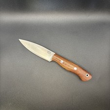 Bark River Knives Mini Aurora CPM 3V Natural Canvas w/ Black Liners