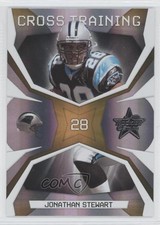 2008 Leaf Rookies & Stars Cross Training Gold /500 Jonathan Stewart #CT-23 e6p