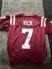 Michael Vick Signed Virginia Tech Hokies #7 Football Jersey BAS Witnessed XL