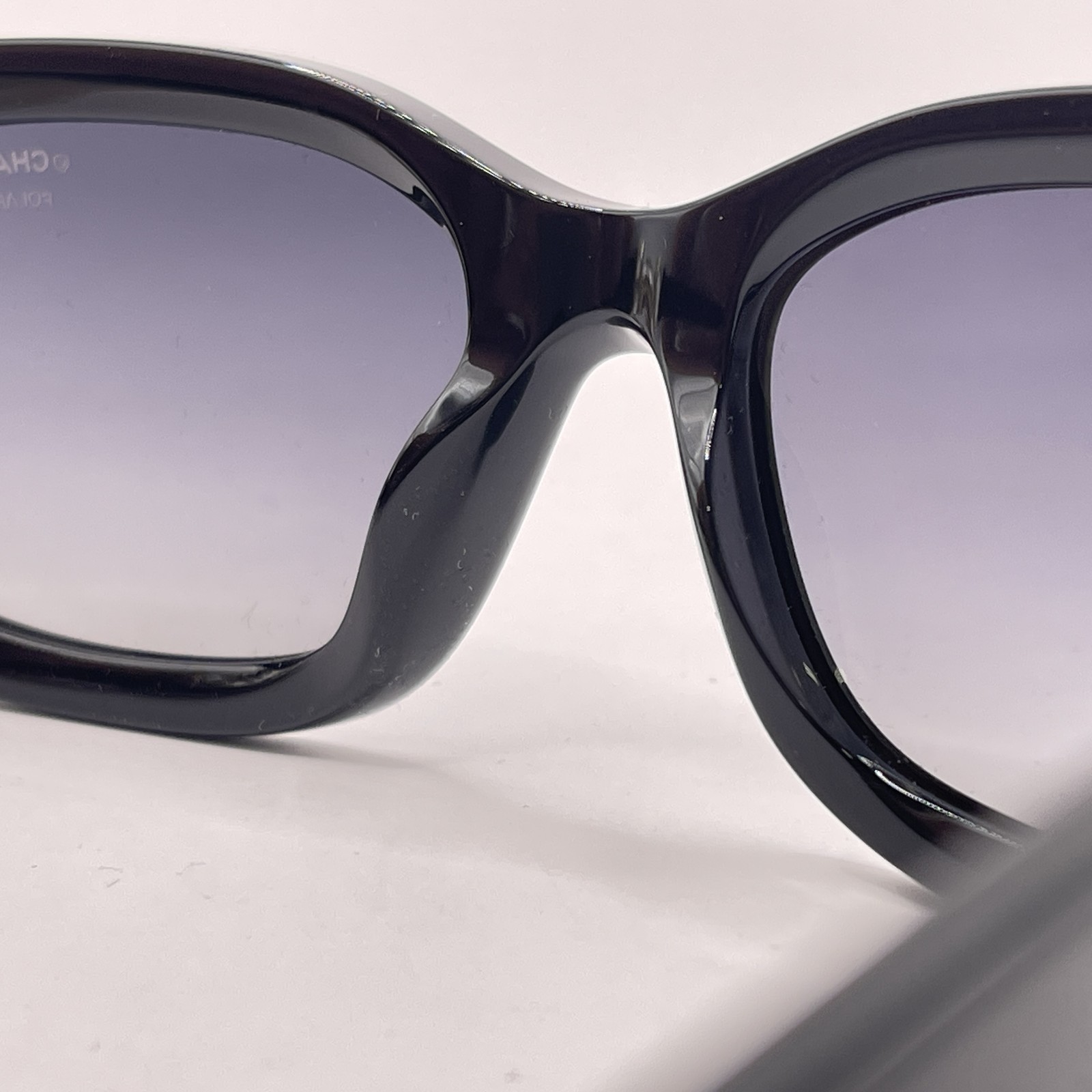 Chanel Womens Rectangle Gradient Polarized Sungla… - image 11