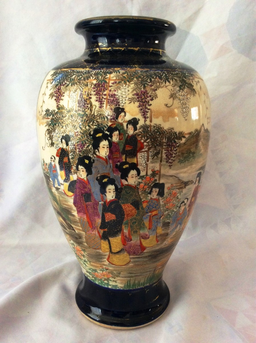ジョアンアイザック　Japanese vase Lot - A SET OF FOUR JAPANESE 