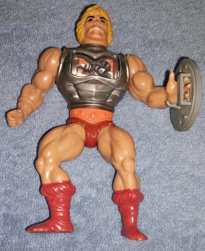Vintage Masters Of The Universe He Man battle damage And Battlecat RARE - 第 6/9 張圖片