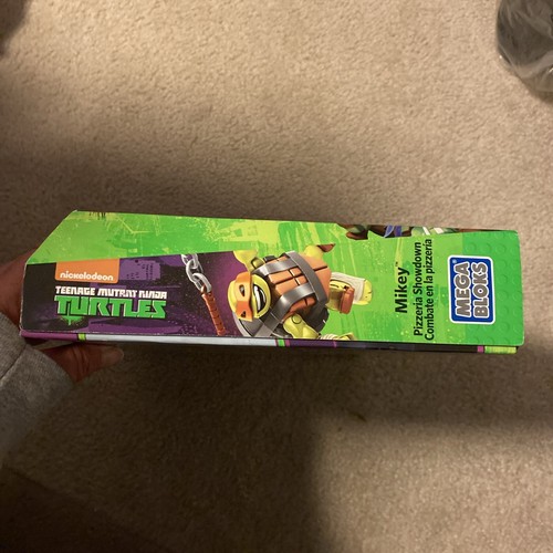 Teenago Mutant Ninja Turtles Mikey Pizzeria Showdown 129 Pcs. Mega Bloks NEW! - Picture 12 of 12