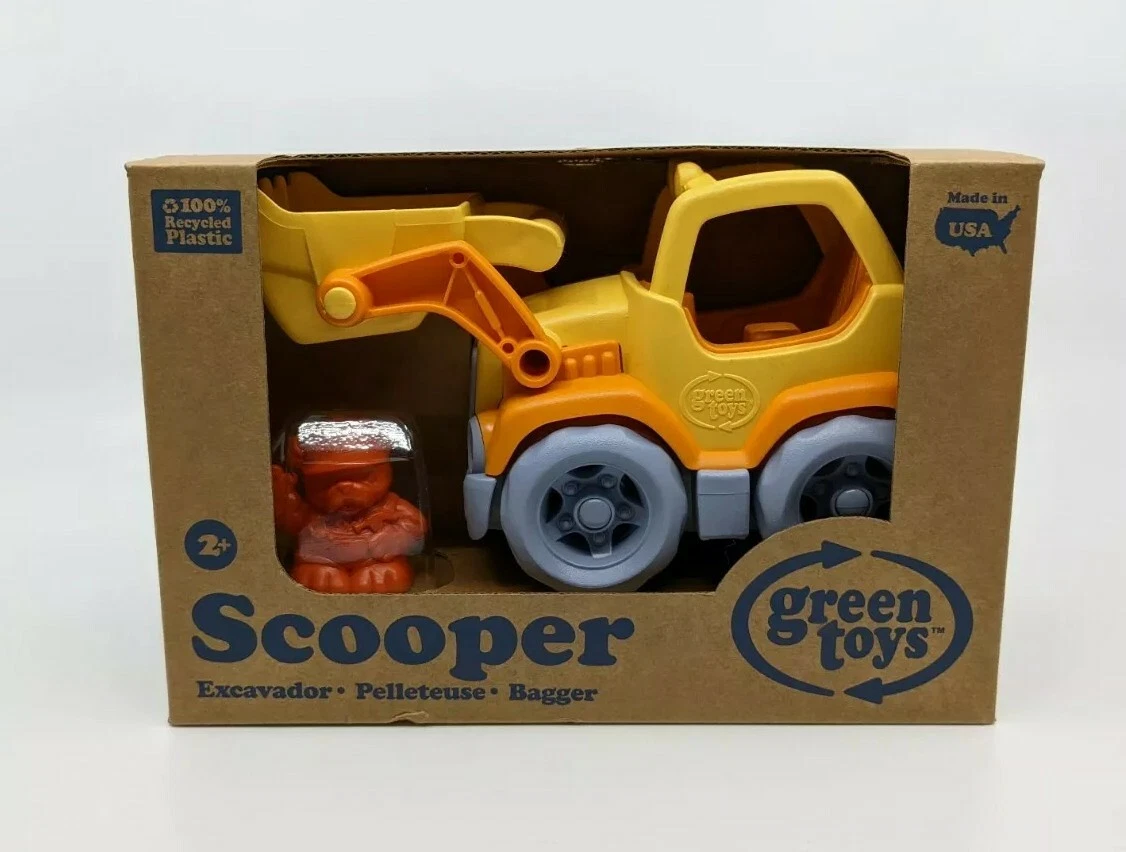 Green Toys Scooper Excavator 100 Recycled Plastic BPA Free