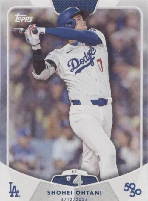 2024 Topps 50/50: Shohei Ohtani - Shohei Ohtani #5 for sale | eBay