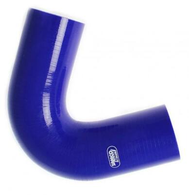 Silikonbogen Silikonschlauch 120° 60mm blau Samco Silikon Krümmer