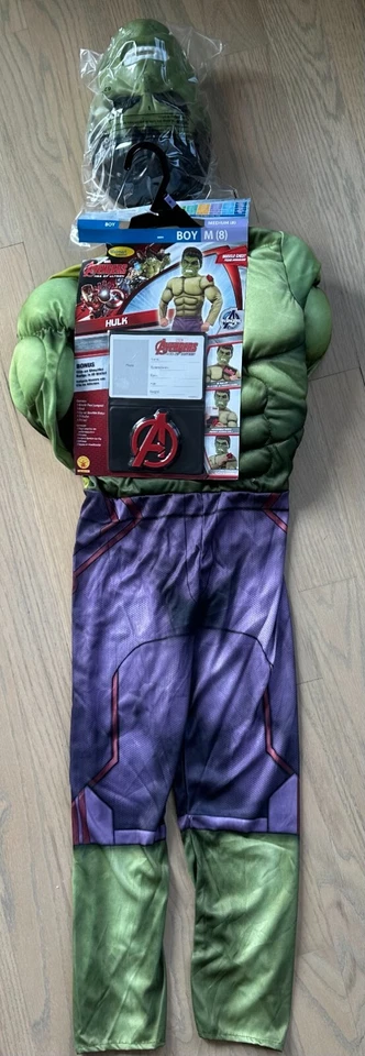 Vengadores Hulk Thor Iron Man Disfraz Muscular Marvel Disney Rubíes Walmart BONO  Foto 2 de 4