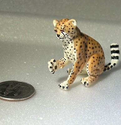 CHEETAH CUB WILD ANIMAL by SAFARI WORKS WELL WITH SCHLEICH AND PAPO - 272029B