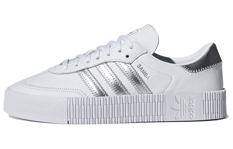 えみりスペース〜 Level SS/New - adidas Sambarose Cloud White Silver EE9017