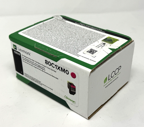 Lexmark 80C1XM0 Extra High Yield Return Program Toner Cartridge - Magenta - 第 4/6 張圖片