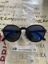 Vtg New BOLLE ACRYLEX MADE IN FRANCE ACRYLEX LENSES SUNGLASSES Matte Black