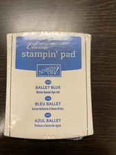 Stampin Up BALLET BLUE Classic Water Based Dye Ink Pad Factory Sealed