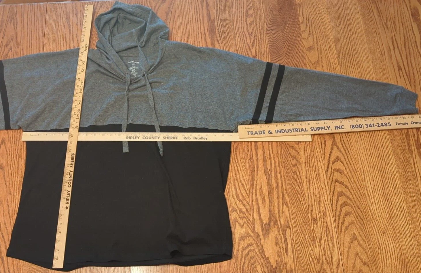 UNDERCOVER Boxercraft Purdue Felpa con Cappuccio Uomo Taglia 2X Maglietta con Cappuccio Colore Nero Grigio Oro