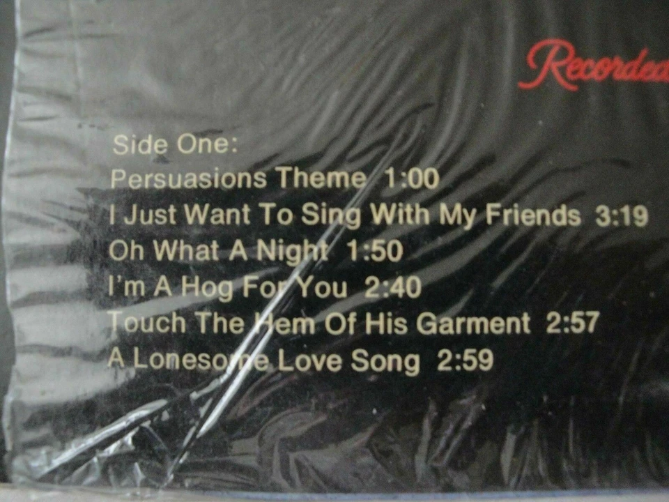 THE PERSUASIONS I JUST WANT TO SING WITH MY FRIENDS VINYL LP 1974 A & M RECORDS Foto 3 de 4