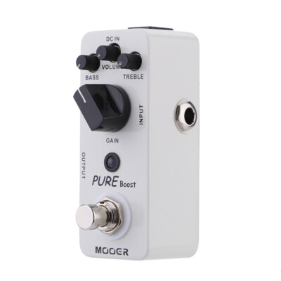 MOOER Pure Boost Mini Boost Effect Pedal True Bypass for Electric Guitar Metal