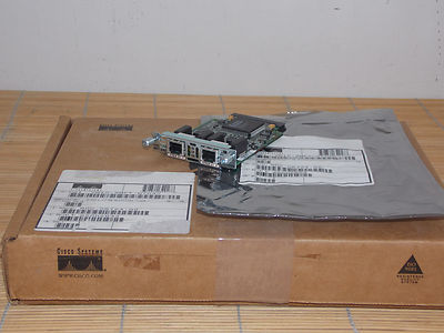 NEW Cisco 2Port VWIC-2MFT-G703 Multiflex Trunk Card NEW OPEN BOX