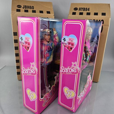Barbie The Movie I AM KENOUGH & WEIRD BARBIE Doll Set Mattel