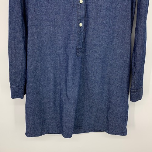 Kate Spade Saturday Dress Womens Size Small Blue Chambray Denim Long Sleeve - Picture 5 of 10