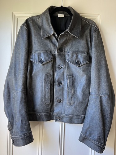 Vintage Ann Demeulemeester Leather Jacket