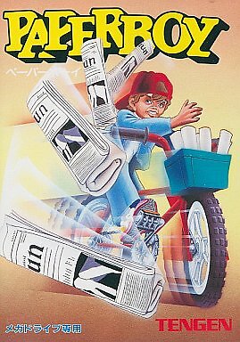 SEGA - メガドライブ　ペーパーボーイ ペーパーボーイ : Paperboy. メガドライブ実機 [SoundMod] - YouTube