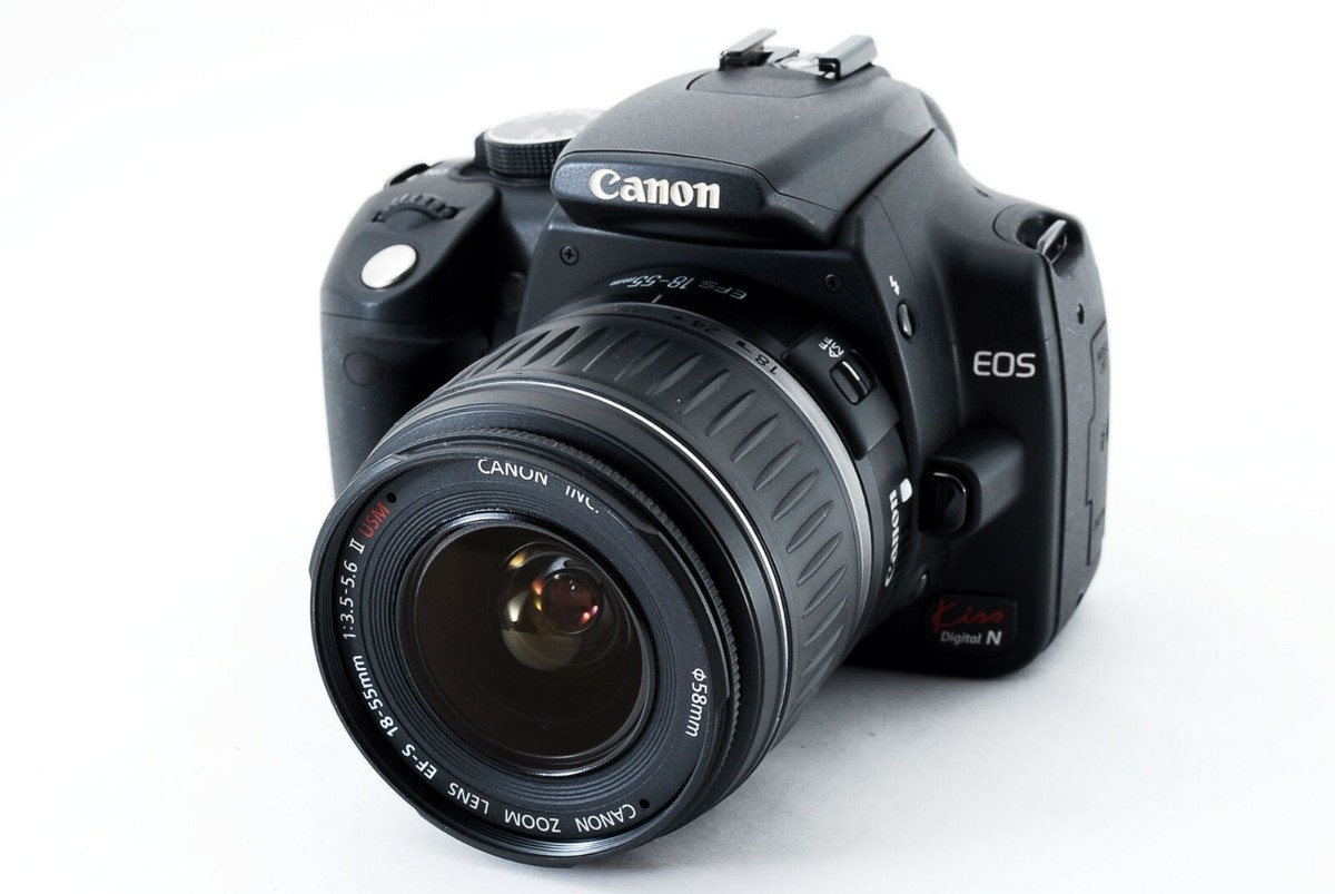 Canon EOS Kiss Digital DN Black | EF-S 18-55mm f/3.5-5.6