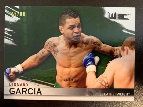 TOPPS UFC 2010 KNOCKOUT LEONARD GARCIA ROOKIE MMA CARD #113 NUMBERED 85/88