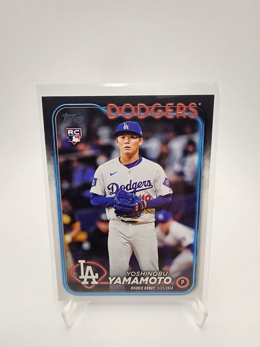2024 Topps Update Series #US149 Yoshinobu Yamamoto (RC 2024 Topps Update Series #US149 Yoshinobu Yamamoto (RC