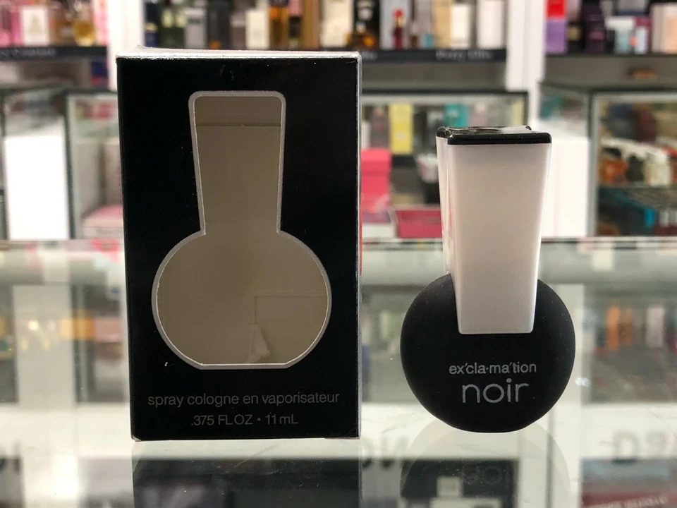 EXCLAMATION NOIR SPRAY COLOGNE EN VAPORISATEUR 11 ML BY COTY CLASSIC (NOS) - Image 2 of 3