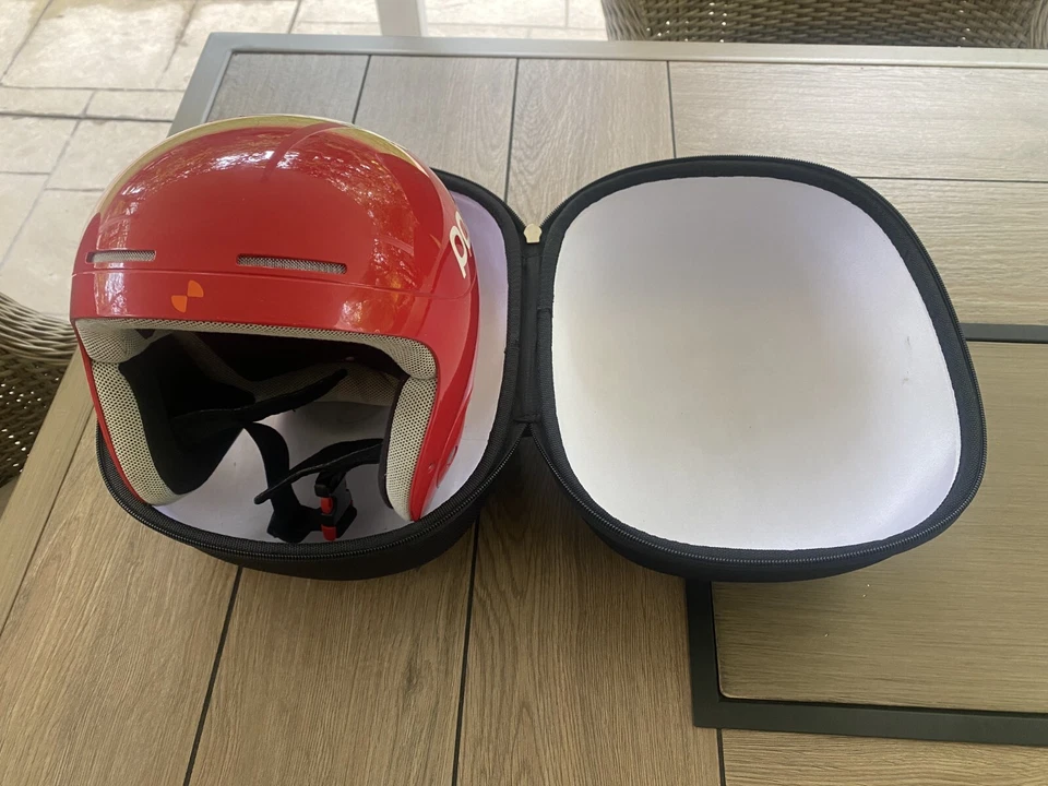 Casco de esquí POC Skull X con estuche rojo talla XS 51/52 Bone Shell 2.0 + ¡ENVÍO RÁPIDO! Foto 2 de 4