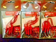 BLACK DOG JIGGING ASSIST HOOKS 8/0 9/0 10/0 MUSTAD 10884 BIG GAME JIGGING HOOKS