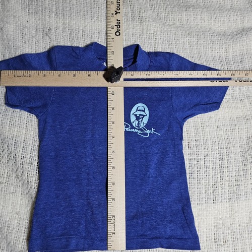Vintage 80s Panama Jack Sun Tan T Shirt Toddler 9.5x13 See Pics - Picture 4 of 5