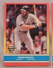 1988 Fleer Revco Baseball's Hottest Stars Wade Boggs Red Sox  (2) 