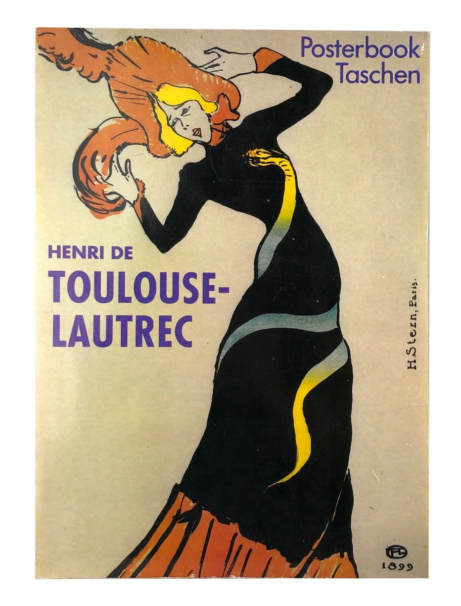 Henri de Toulouse-Lautrec Poster Binder 6 Posters 12 x 7