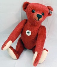 Steiff Teddybar Limited Edition 1912/1913 Replica Red Mohair Bear 408793