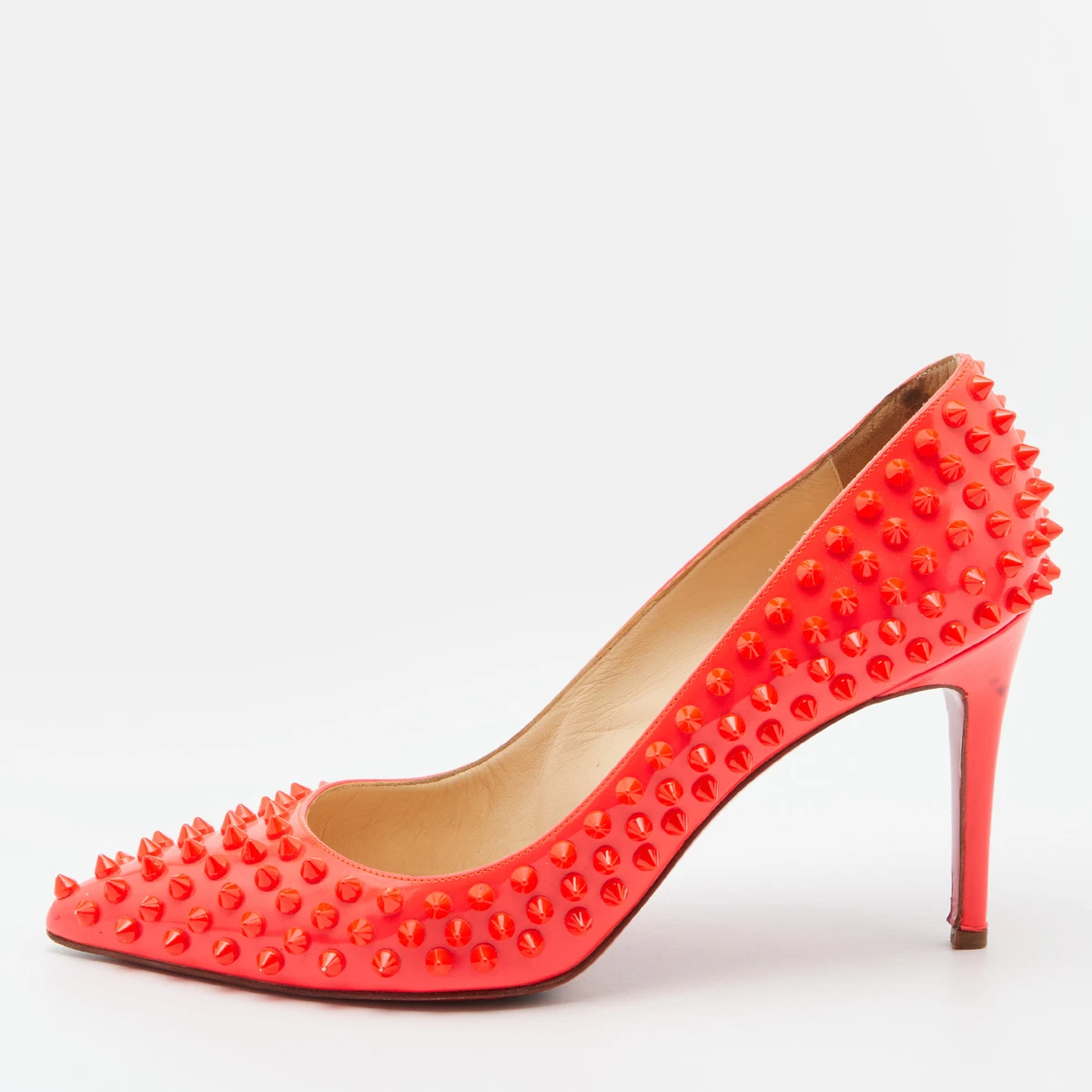 Louboutin orange clearance