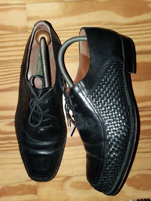 Italienische Leder-Herrenschuhe, Marke Forte, 44 Dunkelbraun