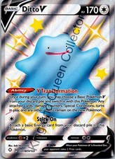 Ditto V Shiny Holo Rare Shining Fates: Shiny Vault SV118/SV122 NM on eBay