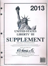 H E Harris Liberty 3 2013 Stamp Album Supplement ( HE HARRIS LIBERTY III 2013 )