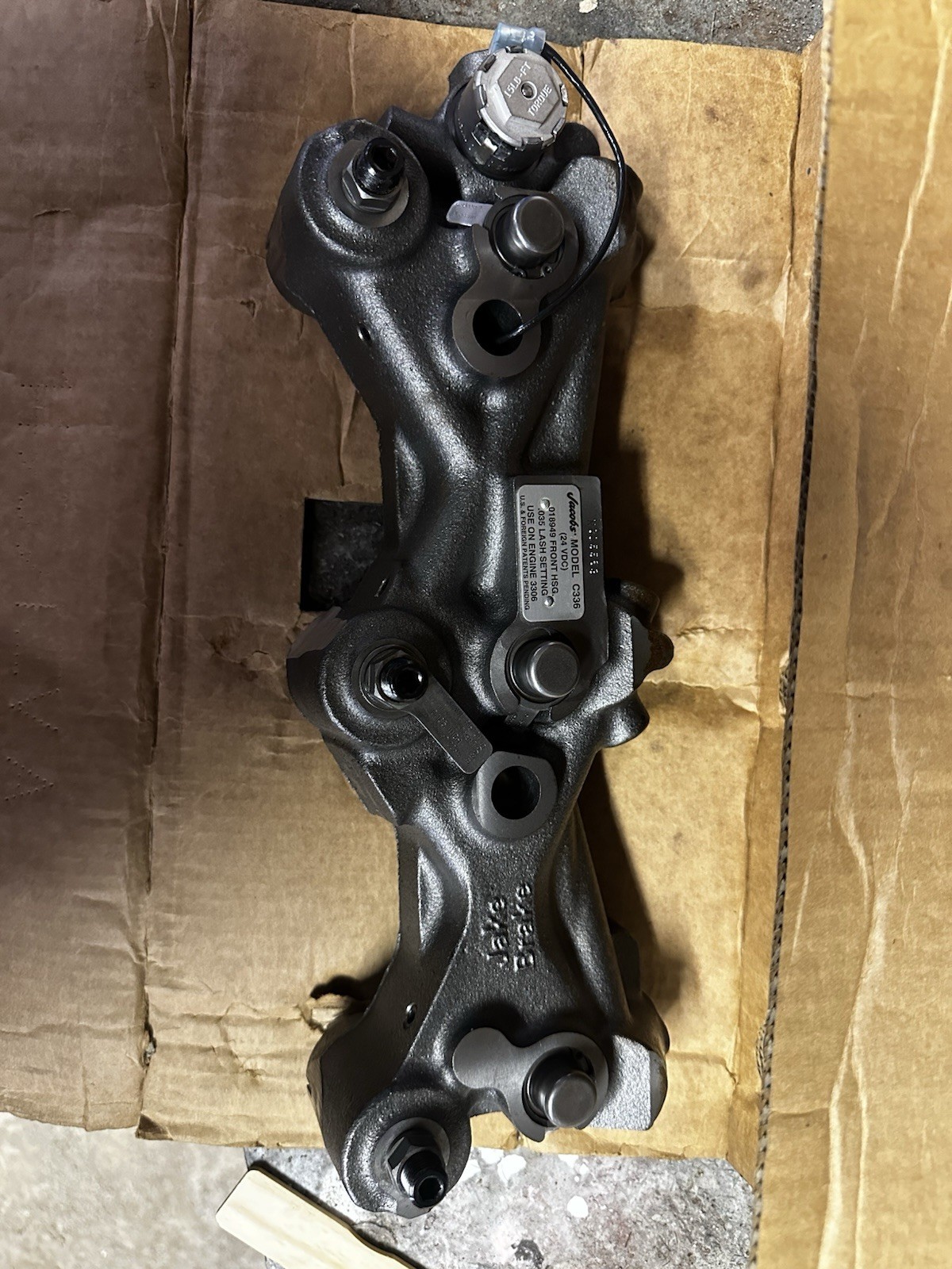 Jacob’s Model C336 Engine Brake Front and Rear Housing Assembly