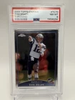 2009 Topps Chrome Tom Brady PSA NM-MT 8 Card #6 NFL New England Patriots