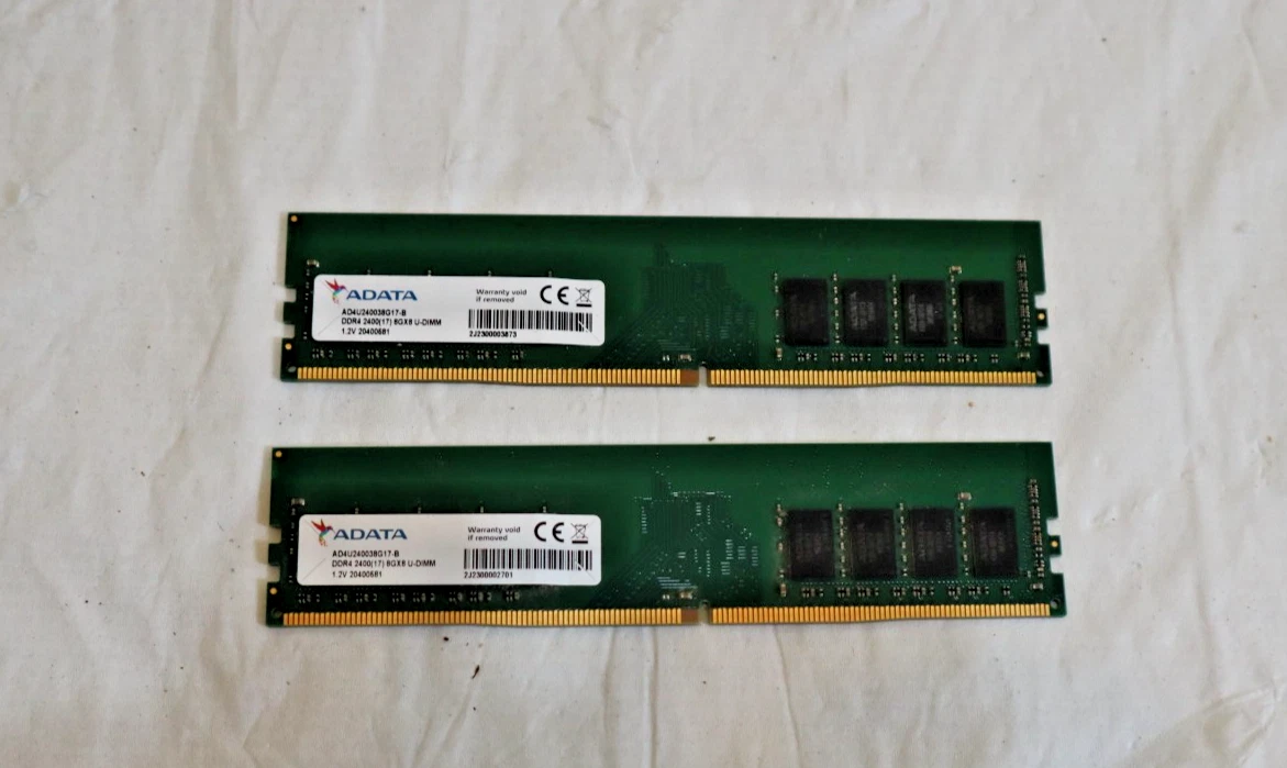 ADATA DDR4 SDRAM 16 GB Total Capacity Memory (RAM) for sale | eBay