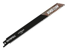 Image of Faithfull S1122HF Bi-Metal Sabre Saw Blade Demolition 200mm 10 TPI (Pack 5) FAI