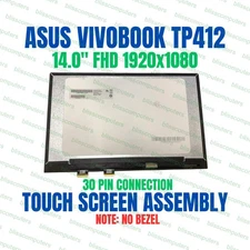 14 Asus VivoBook Flip 14 TP412F Series FHD LCD Touch Screen Display Assembly