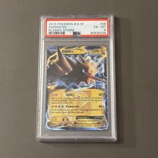 Pokemon TCG: 2012 Black & White Plasma Storm Zapdos Ex Holo PSA 6 on eBay