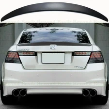 2008-2012 Honda ACCORD 4 Door Sedan Factory Style Spoiler Trunk Wing MATTE BLACK