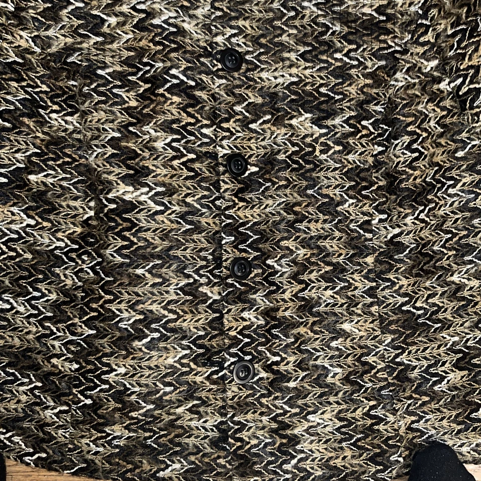 Blazer Studio Works Tweed Talla 22W Mujer Chaqueta Mediana a Cuadros Abrigo Abotonado Foto 4 de 4