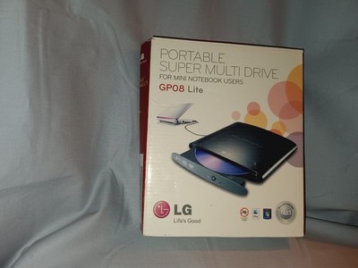  LG Portable Super Multi Drive GP08 Lite USB 2.0 GP08  Notebook Tested And Works
