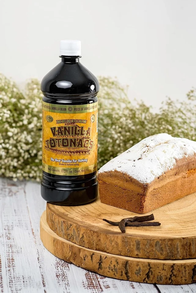 Totonac's Pure Mexican Vanilla Extract 33.2 fl oz – Authentic Natural Flavoring - Image 4 of 4