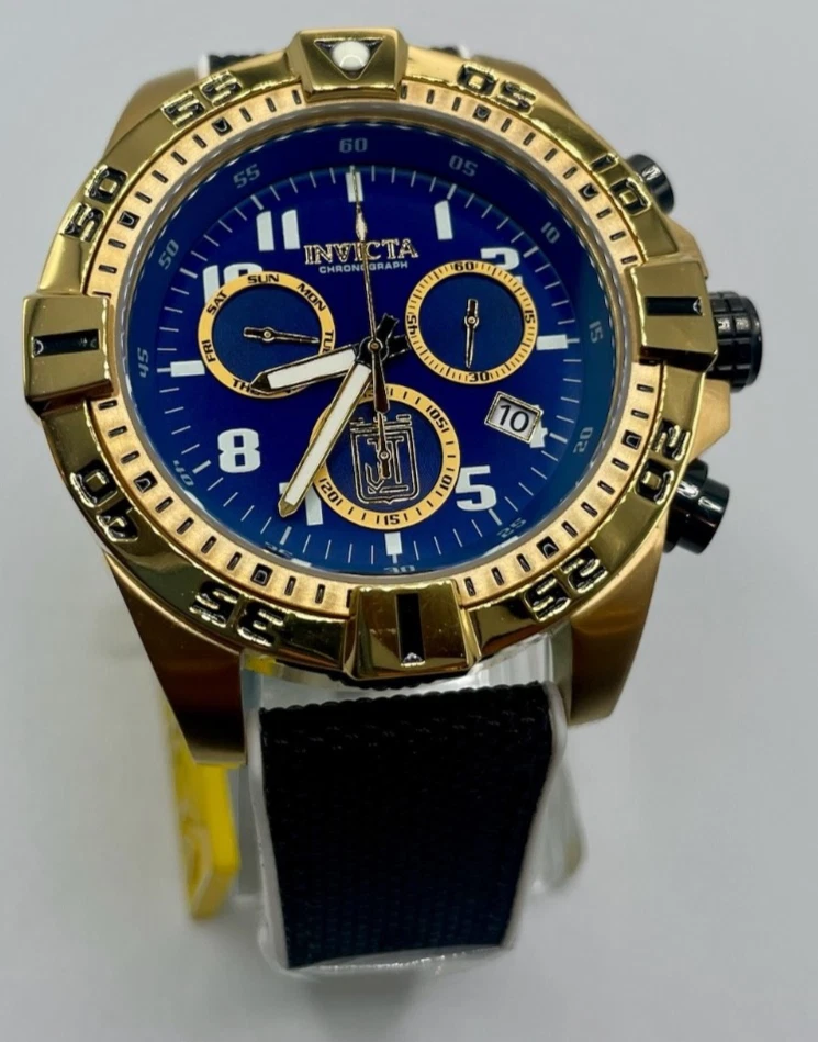 Invicta Jason Taylor Swiss Ronda Z60 Caliber男士腕表51毫米黑色白色37226 — 第 3/4 张图片