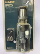 CURT 23590 Locking Trailer Hitch Pin For 2" Receiver Anti-Rattle Kit With Lock